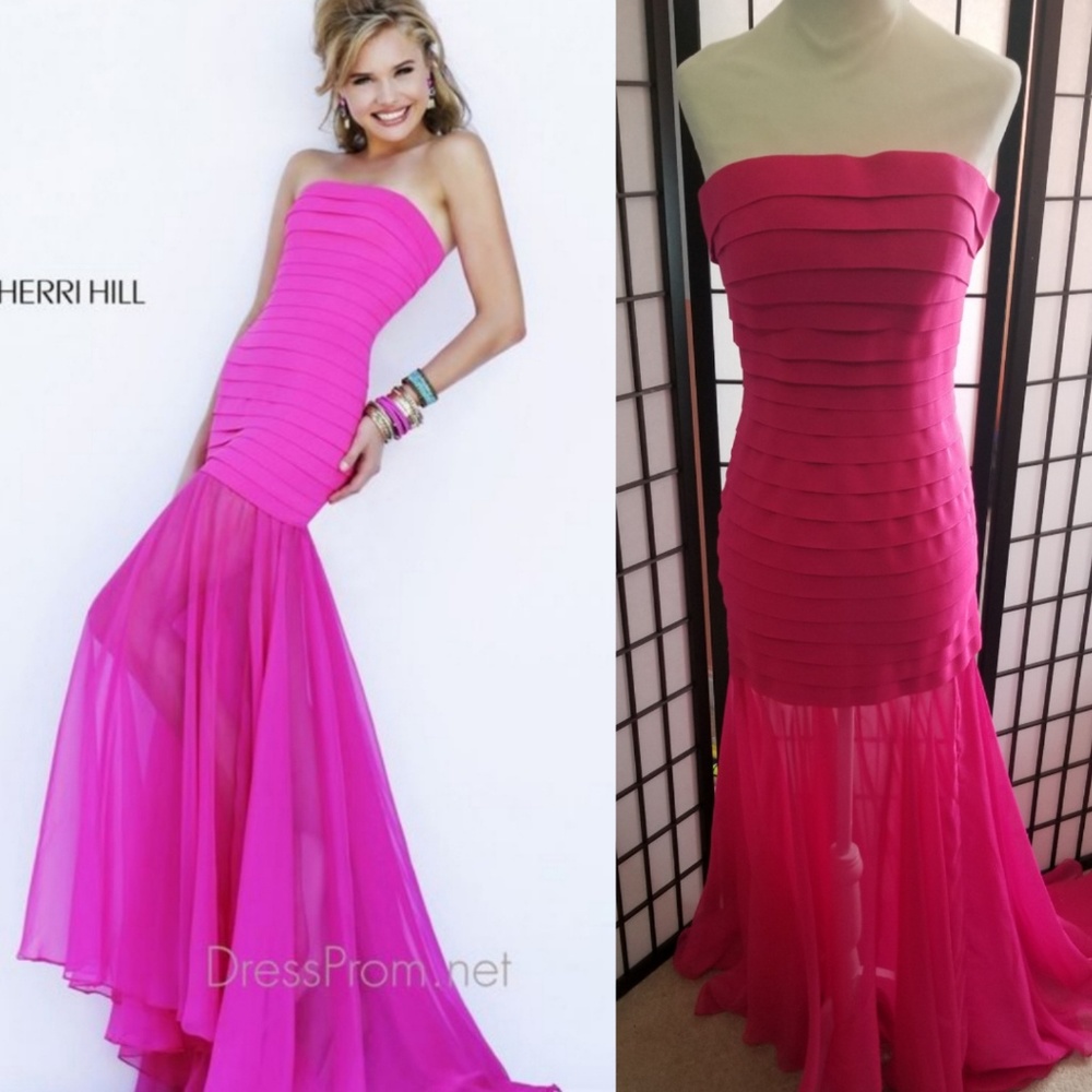 Sherri Hill Bandage Dress